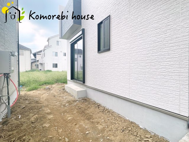 さいたま市北区吉野町　１期　ハートフルタウン　新築一戸建て　Cの庭|お庭も活用できます