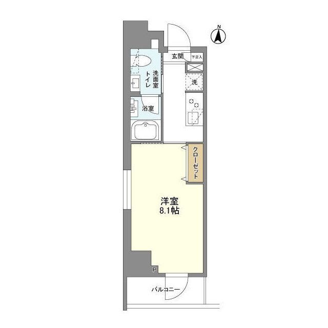 リテラス三ノ輪の間取り