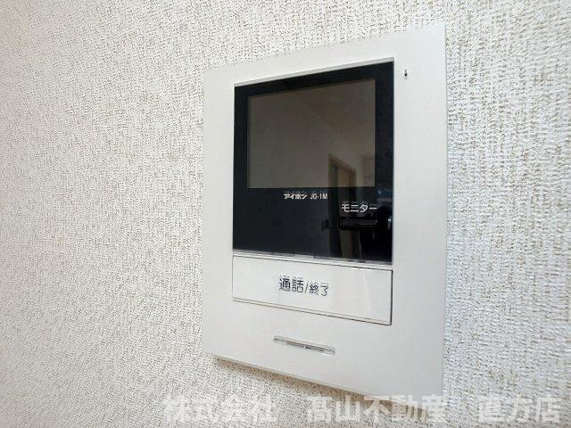 直方市大字下境のアパートのセキュリティ