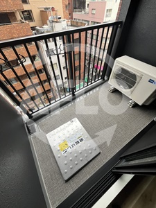コスモ釣鐘町のバルコニー|コスモ釣鐘町　バルコニー