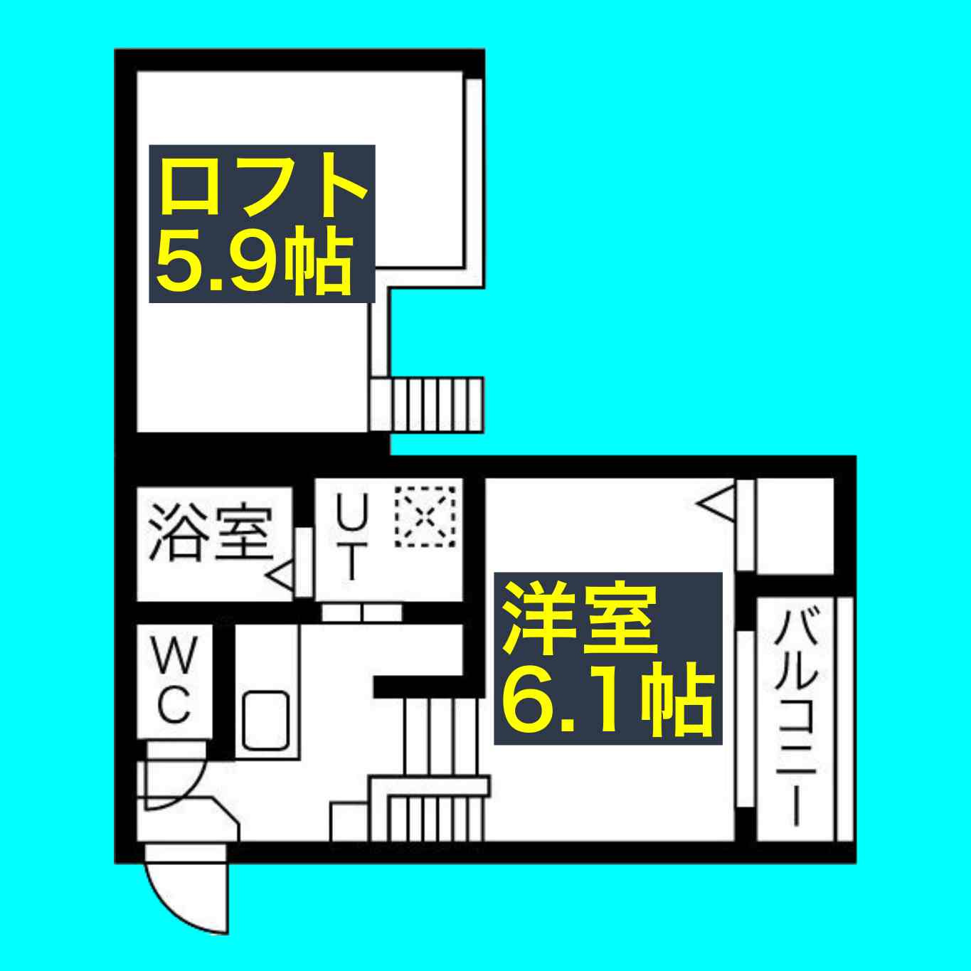 Y’s Square 名城公園の間取り