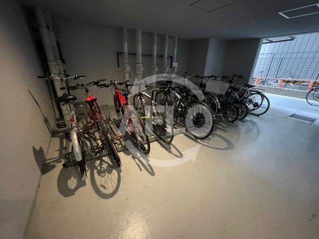 パークアクシス心斎橋のその他共用部分|パークアクシス心斎橋　駐輪場