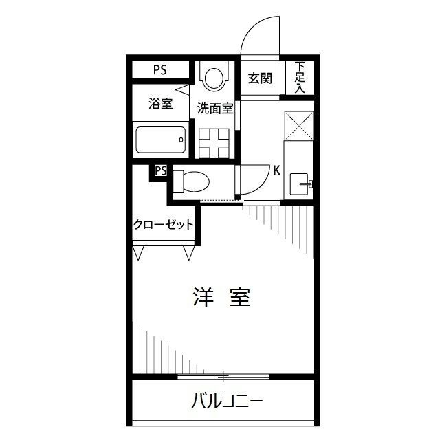 アムール AKIRAの間取り