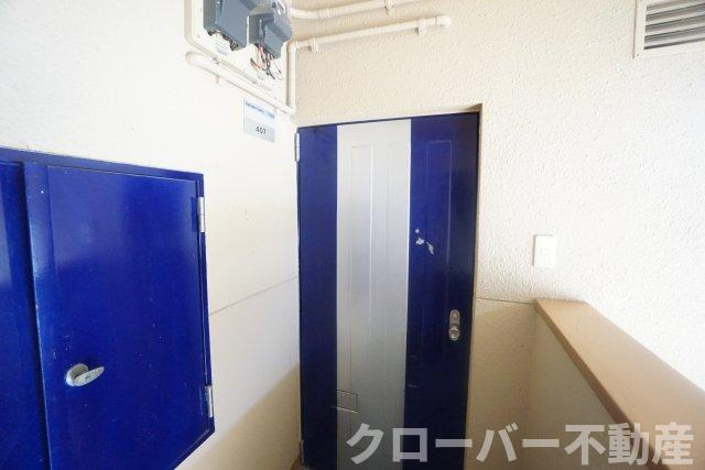 ココモタウン5番館のエントランス