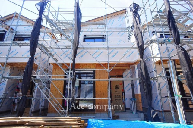 【外観】 | 東大阪市西上小阪　【B号棟/全3棟】 | 地震に強い家！設計＆建設住宅性能評価付き☆住宅性能等級において6項目で一番良い等級を取得物件☆（耐震・耐風等級等）