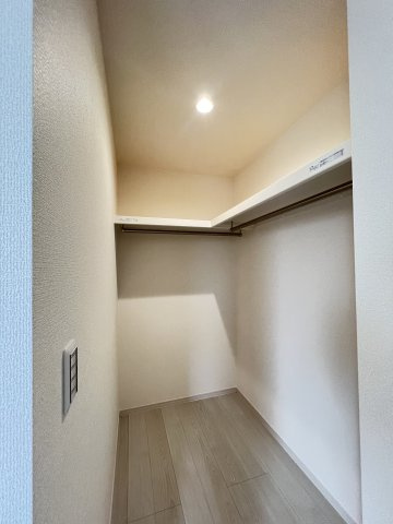 広陵町大野6期　全5棟の収納|ウォークインクローゼット
