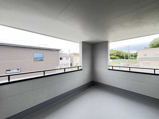 広陵町大野6期　全5棟のバルコニー|インナーバルコニー