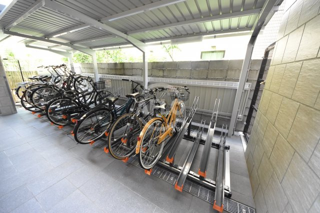 アザレア梅田のその他共用部分|アザレア梅田　屋内駐輪場