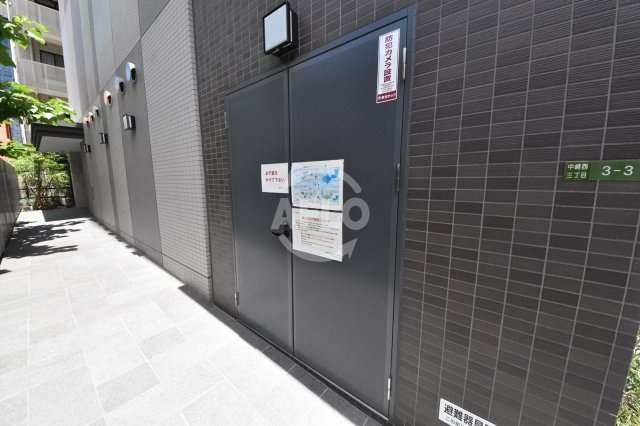 アザレア梅田のその他共用部分|アザレア梅田　ゴミ置き場