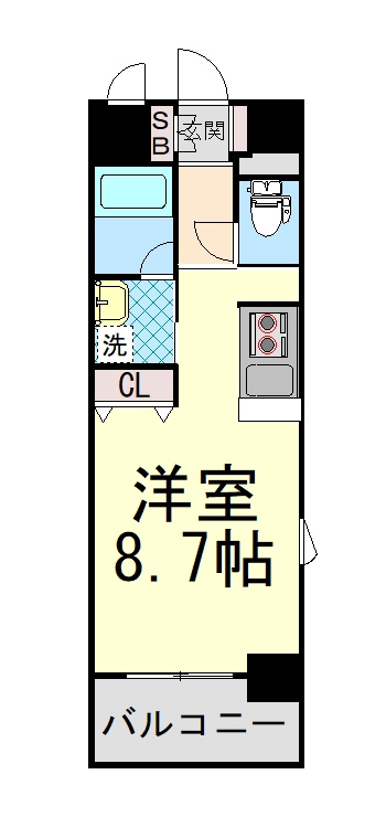 エル・セレーノ石屋川の間取り