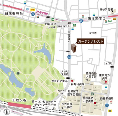 【地図】 | ガーデンクレスト