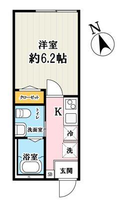 キャメル川口芝富士の間取り