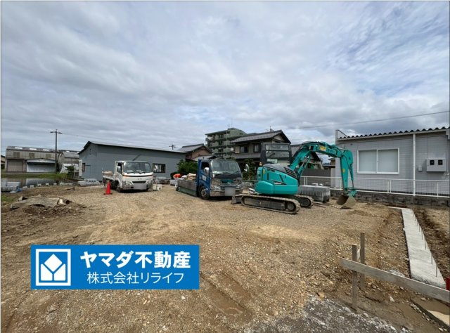 【商談中】リーブルガーデン　羽島郡岐南町平島第1　全4区画分譲の外観|「現地（2026年6月4日）撮影」　
■外観写真　
■ヤマダ不動産　株式会社リライフ　