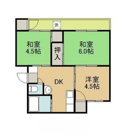 ココモの間取り