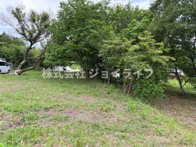 茄子川　青木土地の外観|雑木があります
