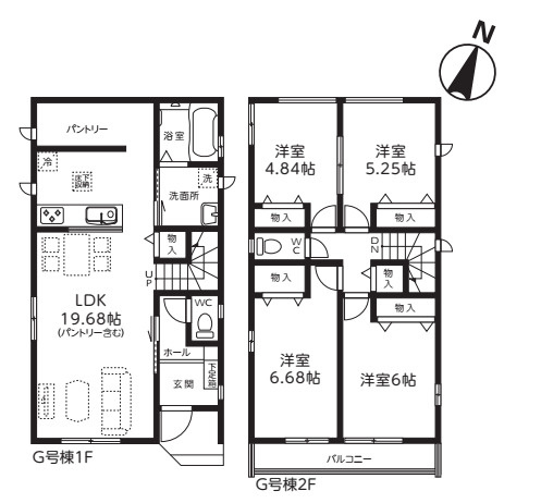 さいたま市北区吉野町　１期　ハートフルタウン　新築一戸建て　G