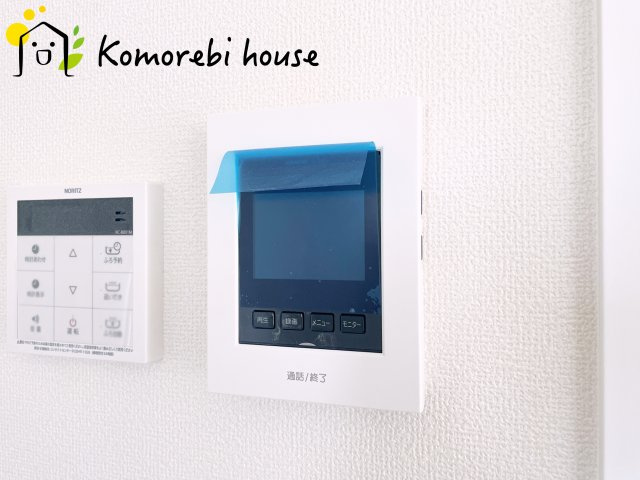 さいたま市北区吉野町　１期　ハートフルタウン　新築一戸建て　Gの防犯設備|モニター付インターホンです