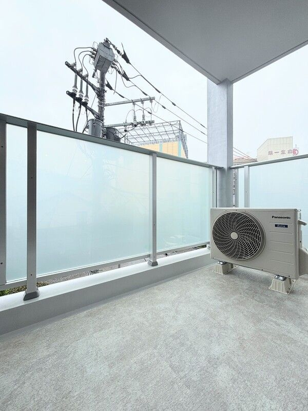 the trias kashiwaのバルコニー