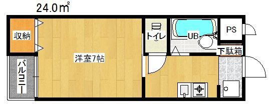 【間取り】 | 第48長栄レイク唐橋