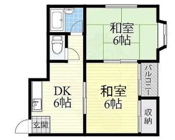 プレアール香ヶ丘の間取り