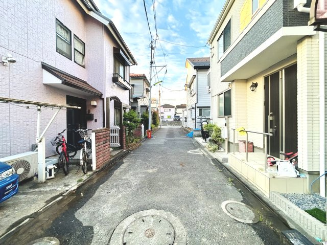 葛飾区西水元3丁目新築分譲住宅の前面道路含む現地写真|前面道路