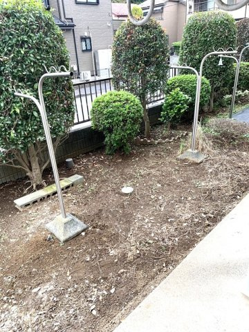 コーポ上平尾の庭