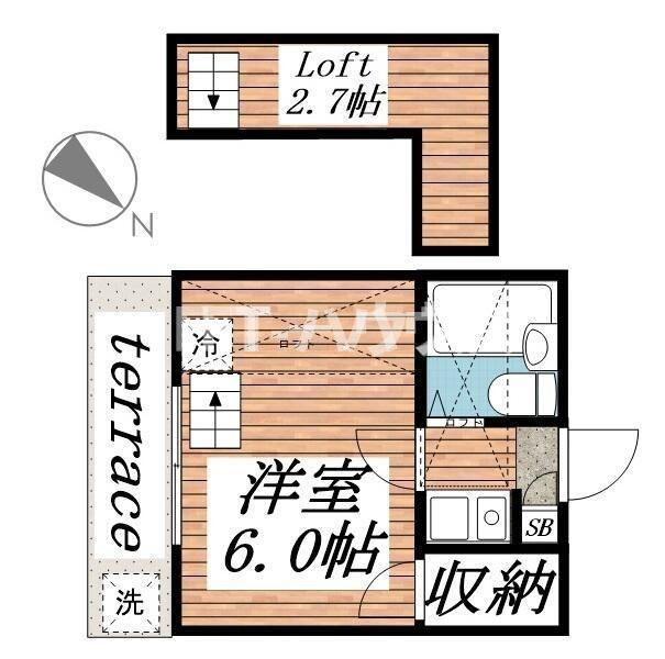 ｔｗｉｎＢの間取り
