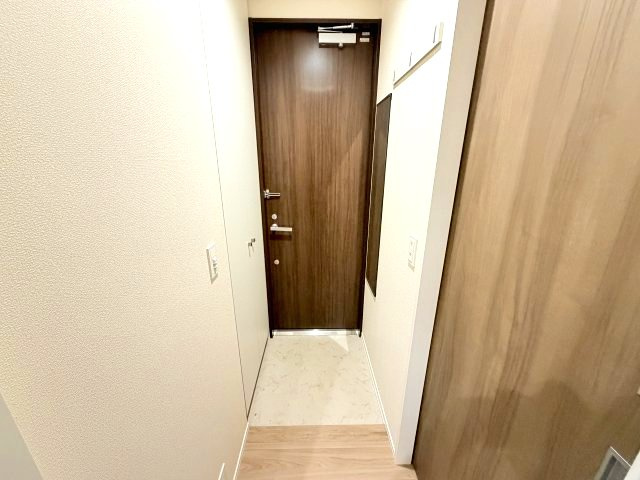 ヘーベルメゾン六甲道の玄関