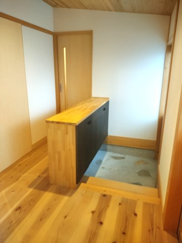 勝間田町借家　1LDK①の玄関