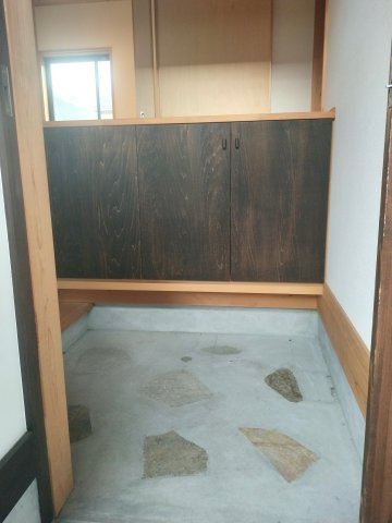 勝間田町借家　1LDK①の玄関