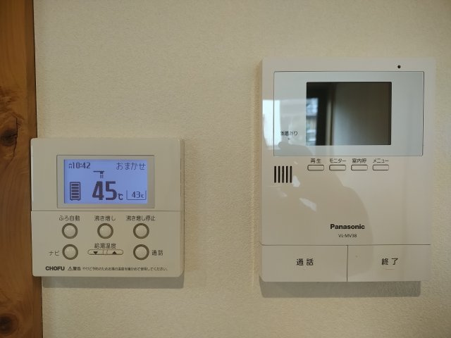 勝間田町借家　1LDK①のセキュリティ|TVインターフォン