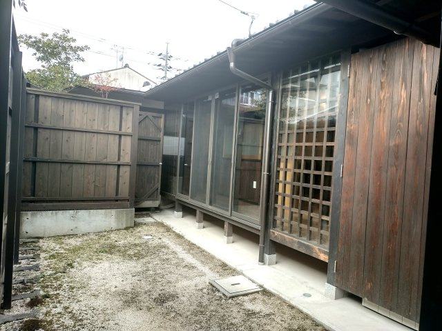 勝間田町借家　1LDK①の庭