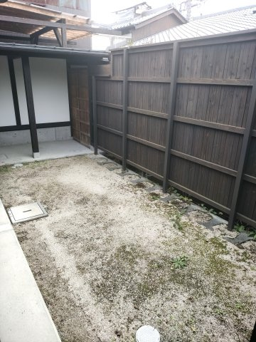 勝間田町借家　1LDK①の庭