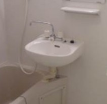 ラフィネ南千住の洗面所
