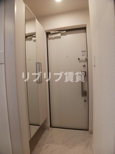 ハイランド　みどり台の玄関