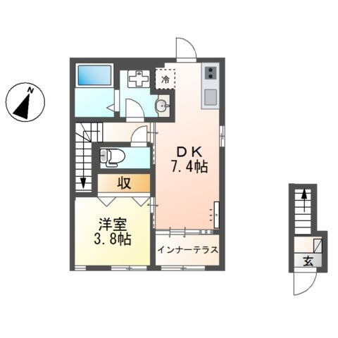 【間取り】 | ベリテ昭島