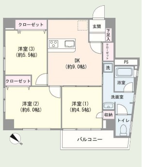 【間取り】 | サンパルム