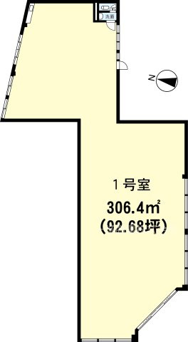 【間取り】 | 内原1丁目233吉田屋店舗