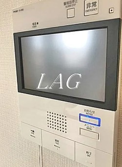 【セキュリティ】 | メイクスデザイン入谷アジールコート | モニター付きインターフォンです。