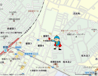 【地図】 | 西都賀豊田メゾネット | 案　内　図