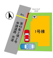 【区画図】 | 福岡市香椎駅東1丁目3期　1号棟（全1棟）【仲介手数料無料・0円】 | 区画図です。3号棟