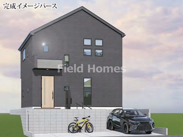 藤沢市善行6丁目新築戸建て　10期1号棟の外観|外観イメージ「藤沢市善行6丁目新築戸建て　１号棟」