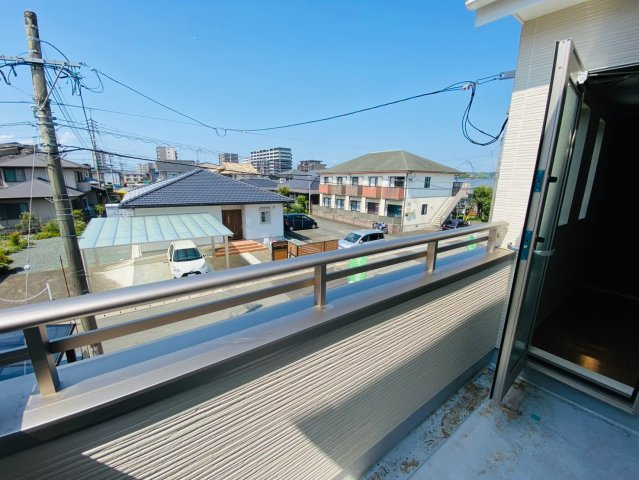 よかタウン／菊池郡菊陽町大字原水5期／5号棟のバルコニー