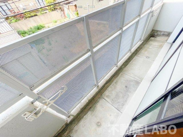 エフアール西田辺　阪南小学校区のバルコニー