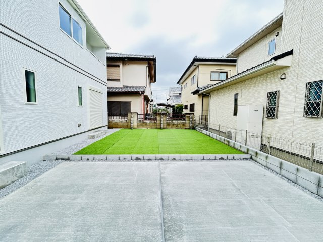 新築　前橋市六供町１丁目　Heartful　Town　１号棟の庭