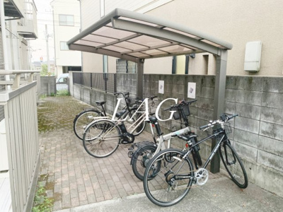【その他共用部分】 | ランドホーム相模大野 | 駐輪場です。