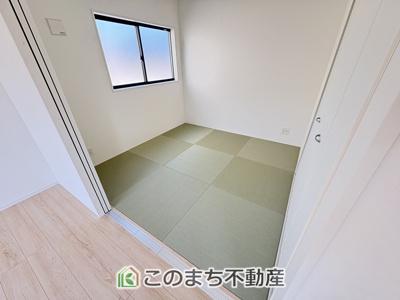 【和室】 | 古河市関戸第1　 | 宿泊者の就寝スペースとしても活躍する1階和室4.5畳☆