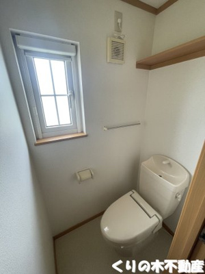【トイレ】 | ベル・アルモニーＢ | 清潔感のあるトイレです