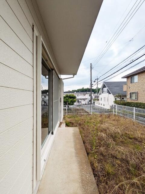 草薙邸戸建の庭