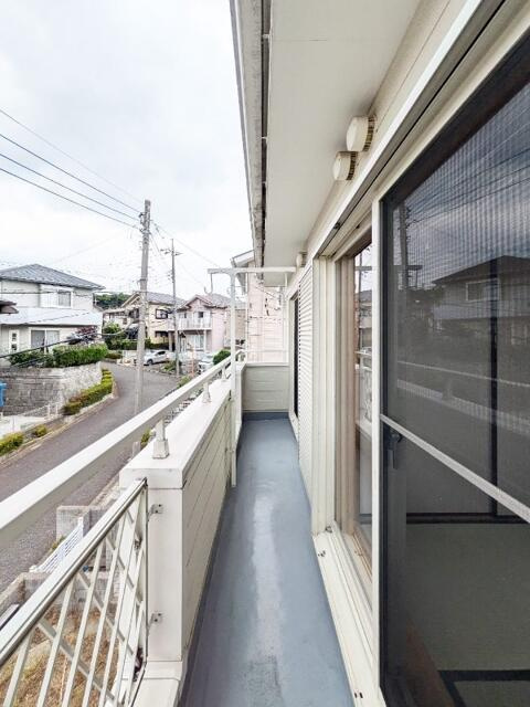 草薙邸戸建のバルコニー